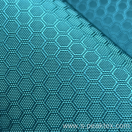 POLYESTER HEXAGON SIXANGLE HONEYCOMB dobby Oxford Fabric